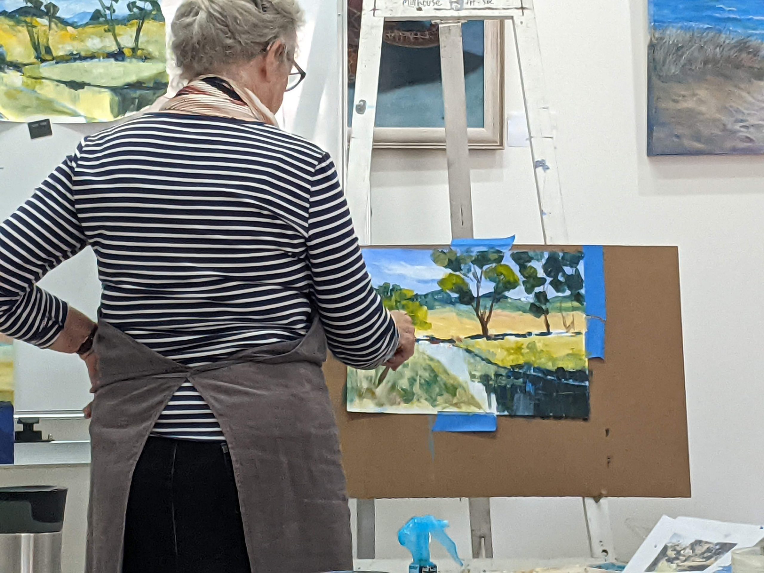 Read more about the article Lynn Munday Acrylic Landscape Workshop